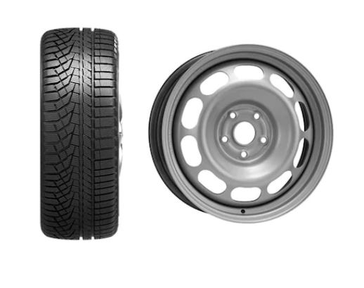 Roata completa Toyota RAV 4 (2013) janta otel ALCAR 9987 6.5x17 + anvelopa Iarna SAILUN IceBlazer Alpine EVO 225/65R17 106H/XL + Senzor presiune ALCAR Roti complete Toyota